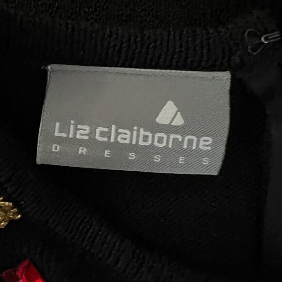 Vintage Liz Claiborne Women’s Long Sleeve Mini  Dress - Picture 13 of 13